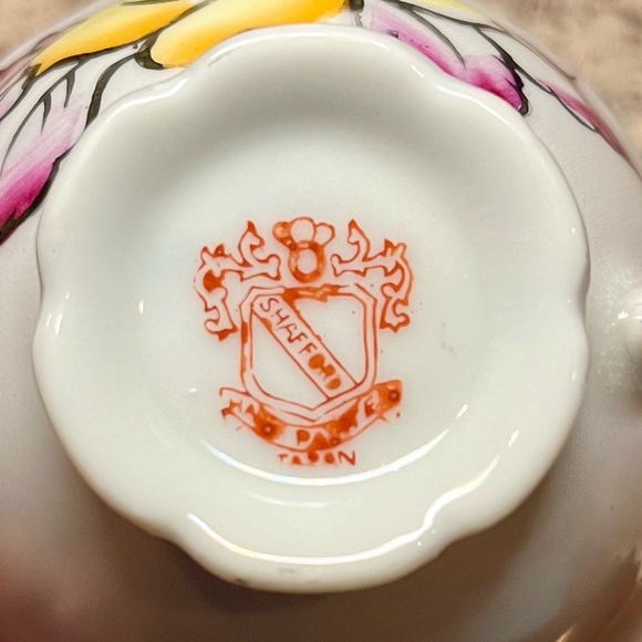 Vintage Shafford Japanese Porcelain Teacup and Saucer - Picture 12 of 13